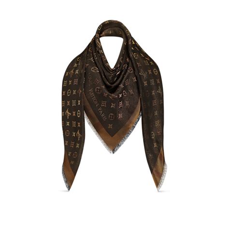 chale mng shine louis vuitton|So Shine Monogram Shawl S00 .